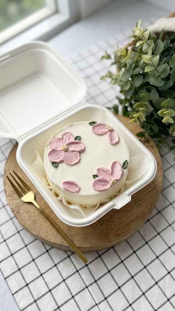 Vintage Petal Delight Cake